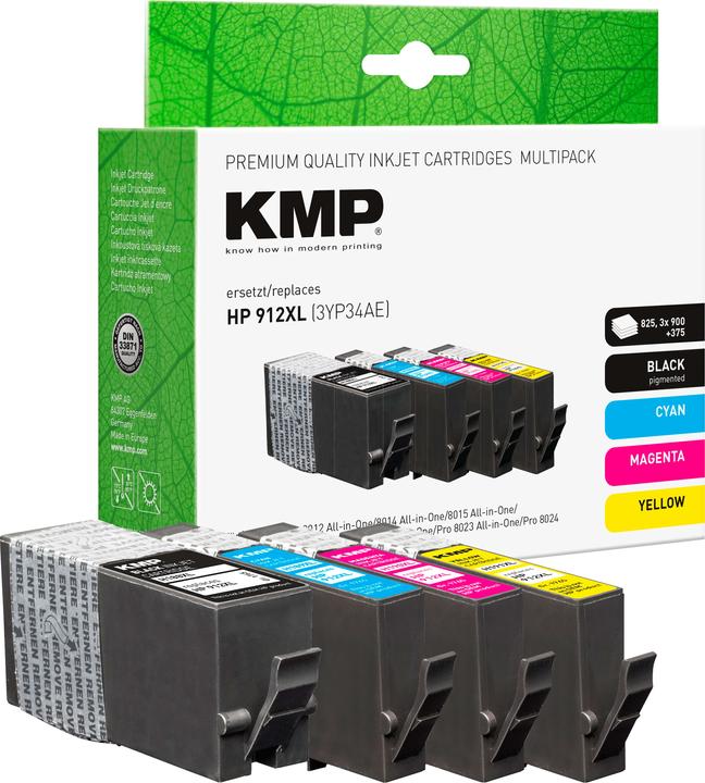 KMP 912XL (M, C, Y, BK)