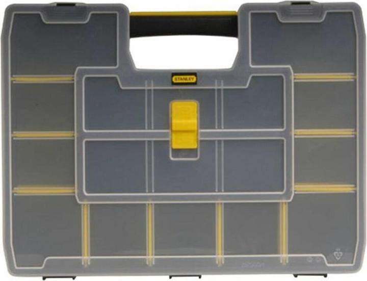 Actual product image Stanley Toolbox L with removable dividers