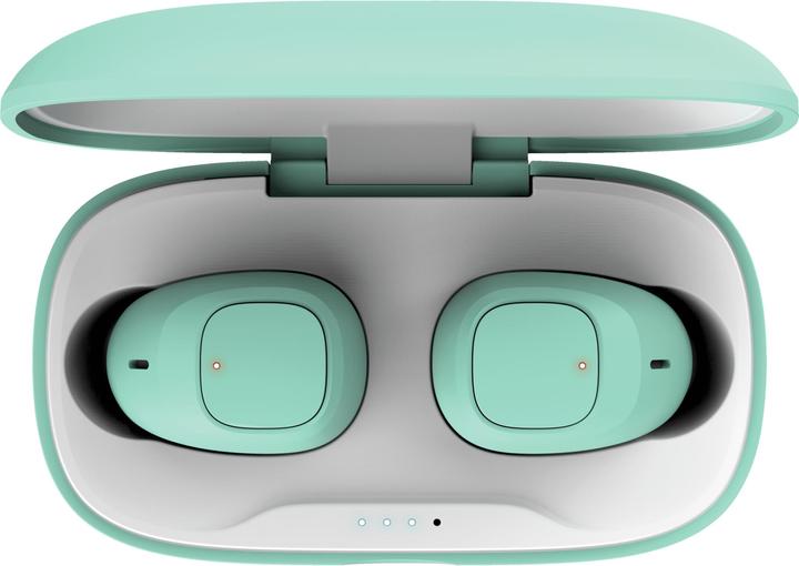 Actual product image Trust Nika Compact Blueth Earphones Mint (ANC, 8 h, Wireless)