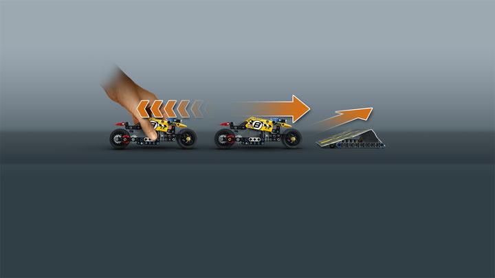 Produktbild LEGO Stunt-Motorrad (42058, LEGO Technic)