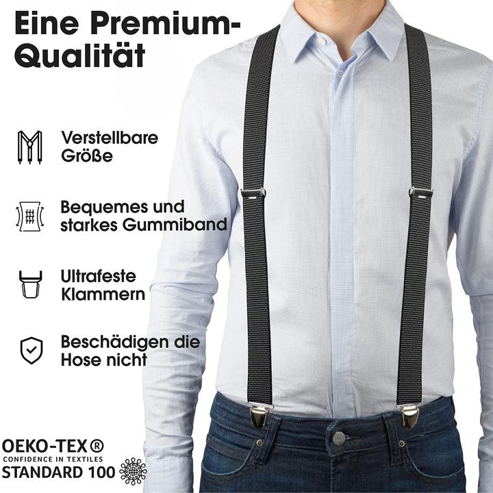 Produktbild Only-Bags.Store Hosenträger breit und vintage