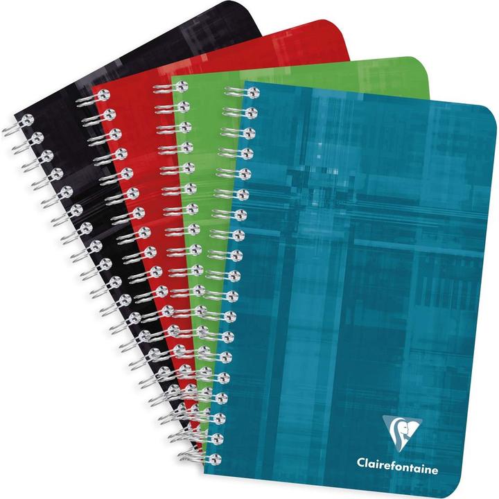 Immagine prodotto Clairefontaine Taccuino a spirale (11 x 17 cm, Quadretti, Copertina rigida)