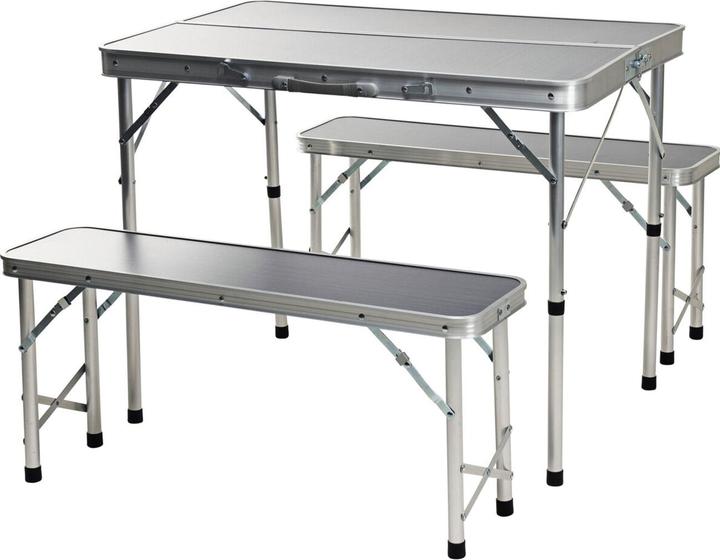 Redcliffs Campingtisch mit Bänken für 4 Personen, klappbar