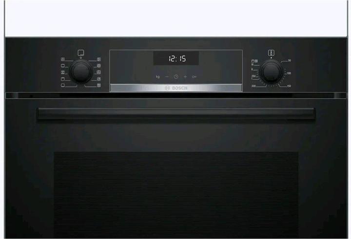 Produktbild Bosch Hausgeräte Serie 6, Einbau-Backofen, 60 x 60 cm, Schwarz, HBG537BB3