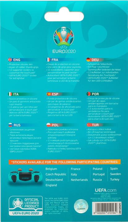 Immagine prodotto Qubick Controller Kit Euro 2020 (PS4)