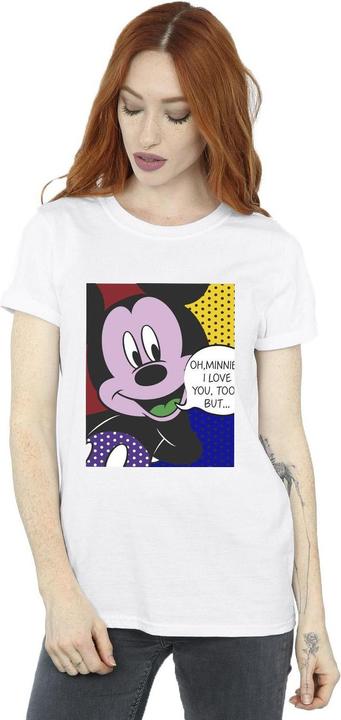 Immagine prodotto Disney Mickey Mouse Oh Minnie Pop Art Maglietta Ampia Donna (L)