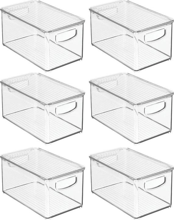 Produktbild MDesign 4-teiliges Aufbewahrungsboxen-Set mit Deckeln
