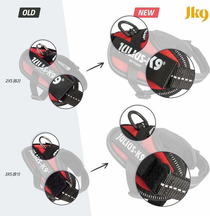 Actual product image Julius-K9 IDC Power Harness (XS, Dog, Walks)