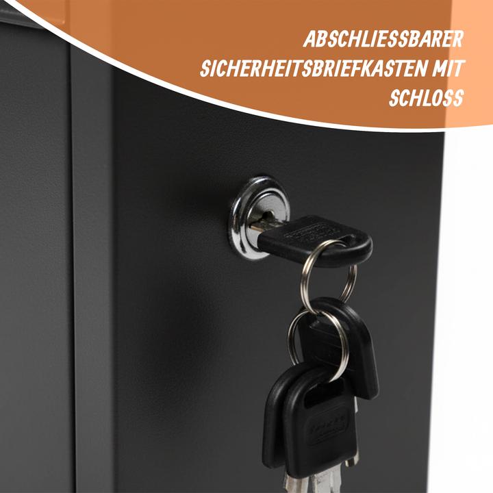 Actual product image Relaxdays postbox