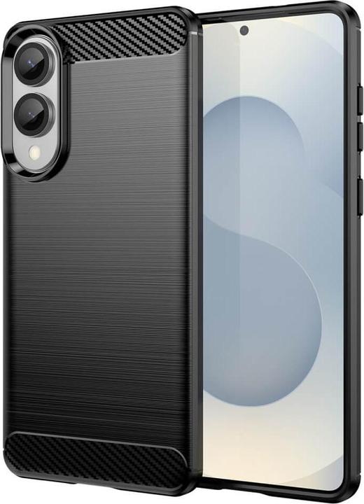 Cover-Discount Galaxy S25 Edge - Metall Carbon Look Hülle (Samsung Galaxy S25 Edge)