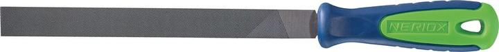 Actual product image Neriox Flat hand file 8" Cut 2 (Cut 2, 203.20 mm)