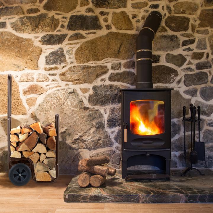 Produktbild Relaxdays Kaminholzwagen (41 x 45 x 109.5 cm)