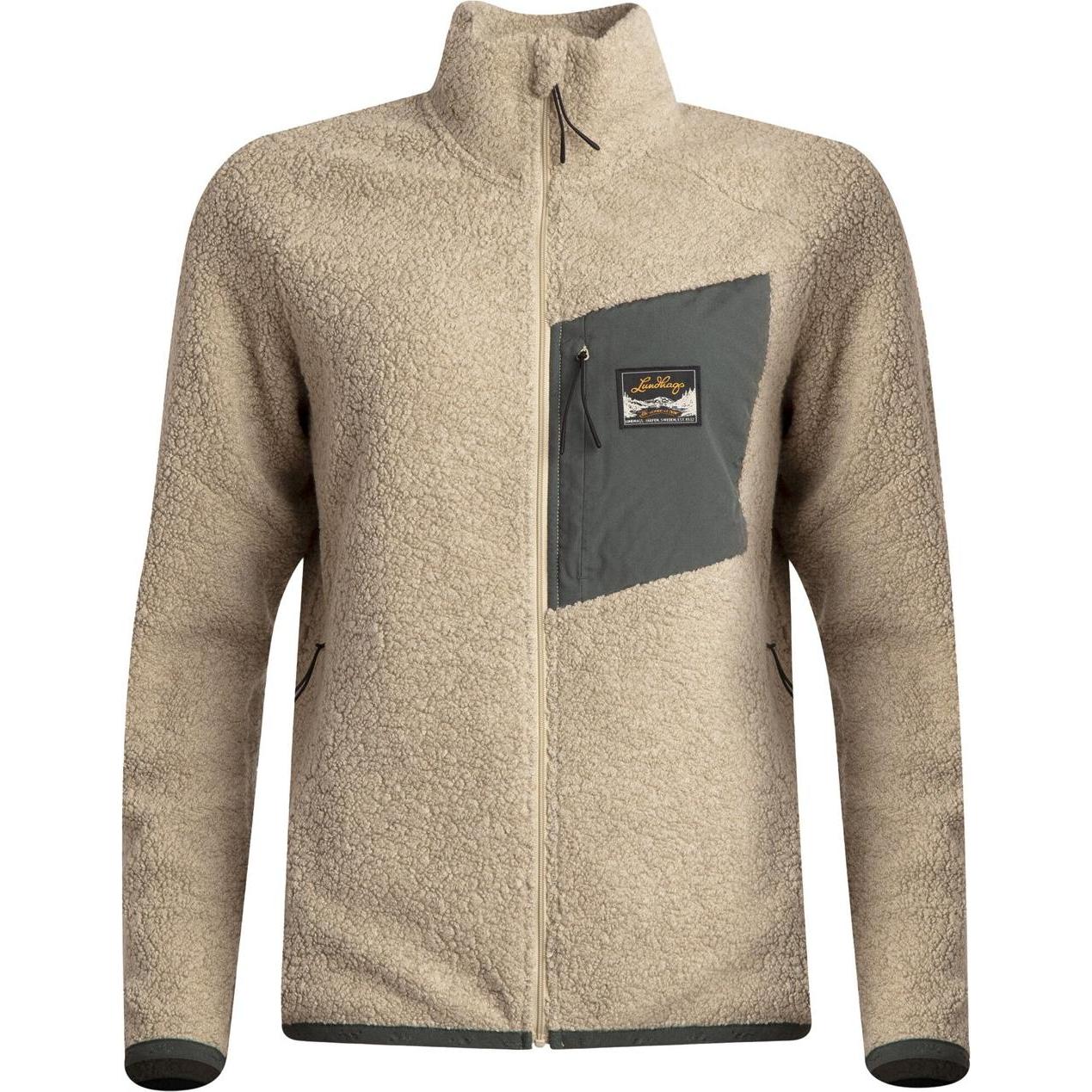 Lundhags, Damen, Jacke, Women's Flok Wool Pile (XS), Beige, XS