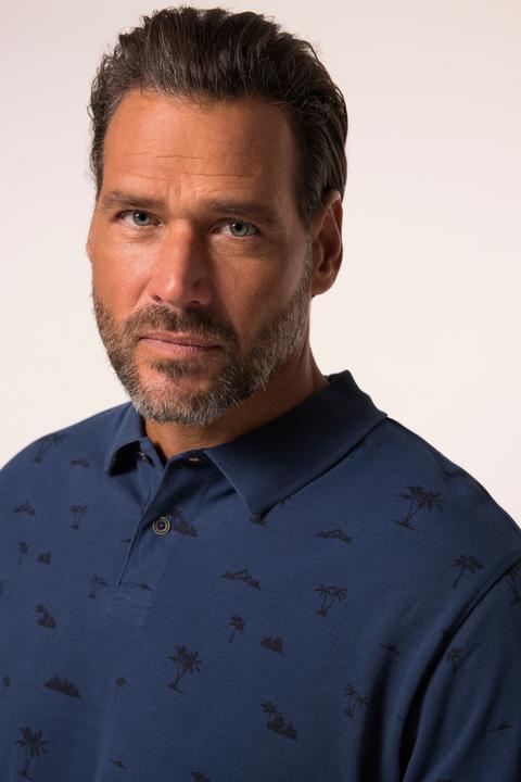 Produktbild JP1880 JP 1880 Poloshirt, Halbarm, Piqué, Alloverdruck (XXL)