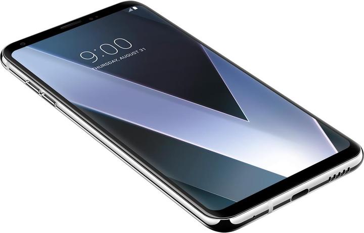 Produktbild LG V30+ (128 GB, Cloud Silver, 6", Hybrid Dual SIM, 4G)