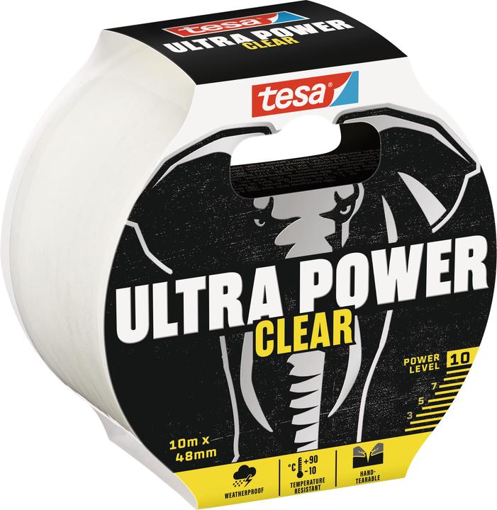 Produktbild tesa ULTRA POWER CLEAR Reparaturband (48 mm)