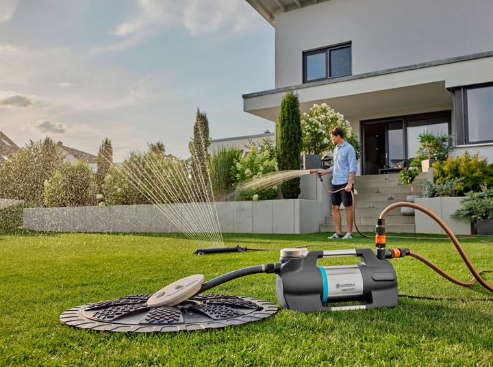 Produktbild Gardena Gartenpumpe 5600 Silent+ 09057-20 (Gartenpumpe)