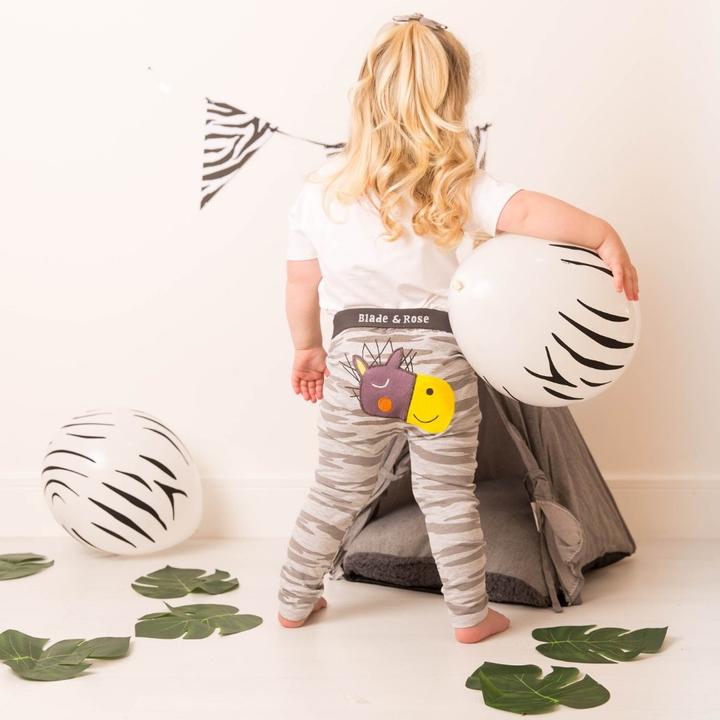 Immagine prodotto Blade & Rose Leggings in cotone sottile Zebra (104, 110)