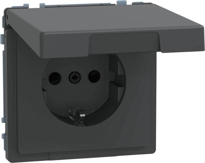 Produktbild Merten Steckdose System Design Anthrazit MEG2314-6034