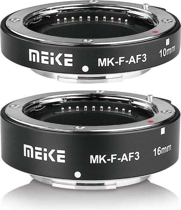 Productafbeelding Meike Verlengbuizenset Fuji (Macro tussenring, Fujifilm Fujica-X)