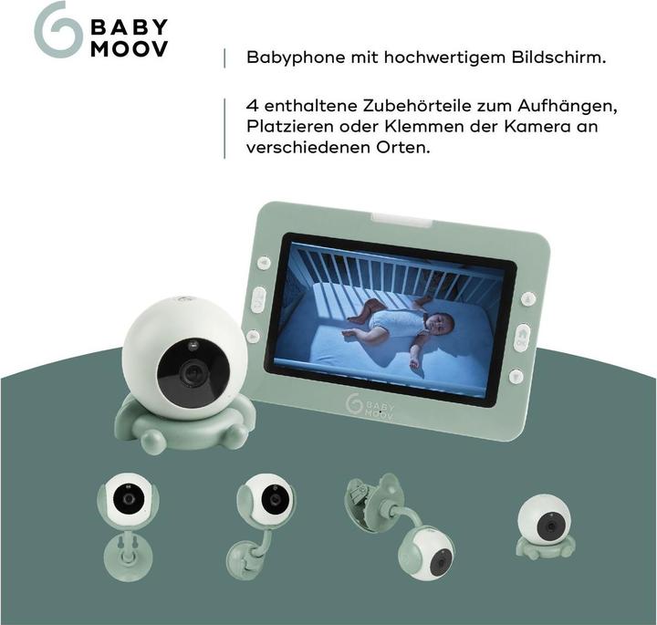 Produktbild Babymoov Yoo Go + HD (Babyphone mit Kamera, 300 m)