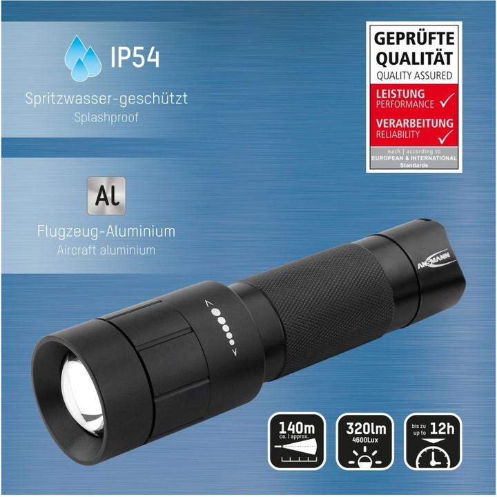 Produktbild Ansmann M350f (14.23 cm, 320 lm)