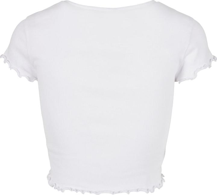 Produktbild Urban Classics Ladies Cropped Button Up Rib Tee (XXL)