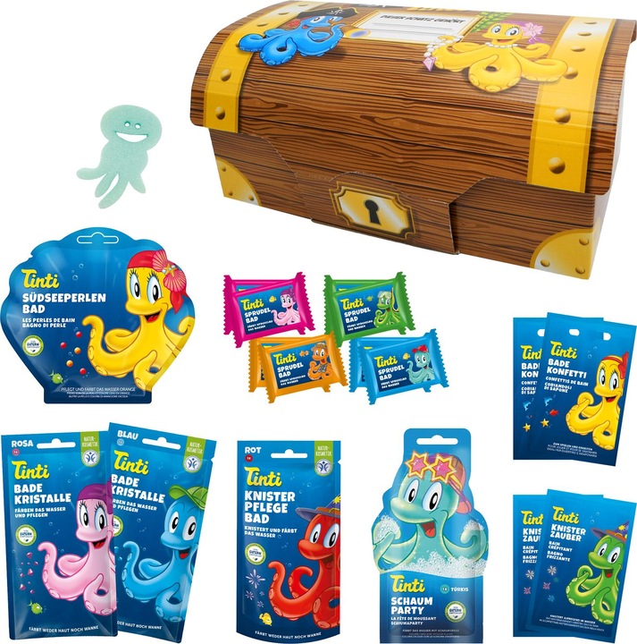Tinti Treasure chest (Badekugeln)