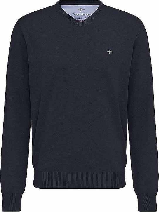 Actual product image Fynch-Hatton V-Neck Sweater navy (3XL)