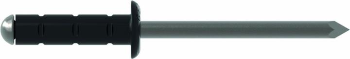 Produktbild Gesipa PG Blindniet Al/A2 4x10mm RAL9005 schwarz KS 0,5-6,5mm (Pack mit 500 St)