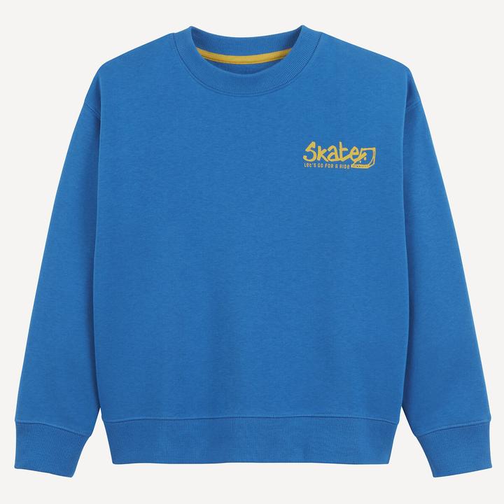 Immagine prodotto La Redoute Collections Sweatshirt mit Rundhalsausschnitt (128)