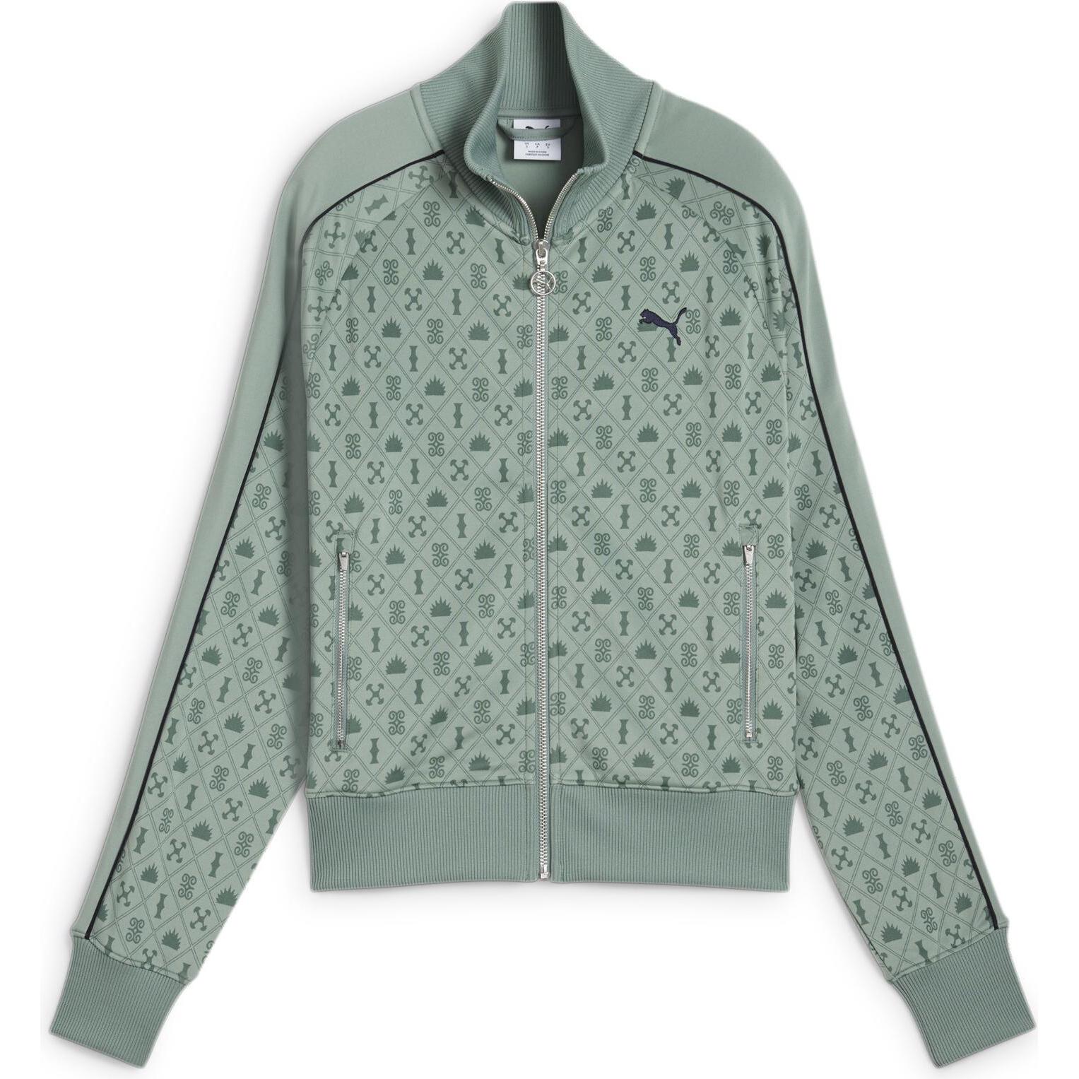 Puma, Damen, Laufjacke, ROAD TO UNITY AOP Track Jacket DK (XS), Grün, XS