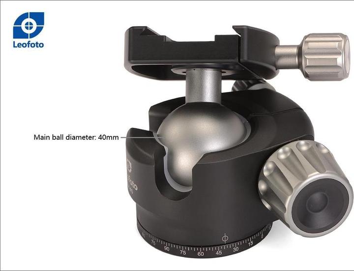 Actual product image Leofoto LH-40 (Spherical head)