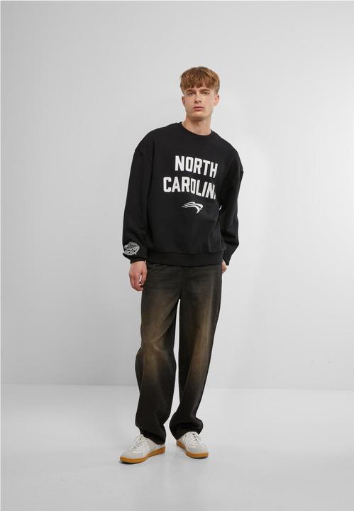 Actual product image Urban Classics Upscale North Carolina Bold Faced Oversize Crewneck - 193917 (S)