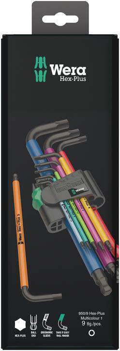 Actual product image Wera 950/9 Hex-Plus Multicolour 1