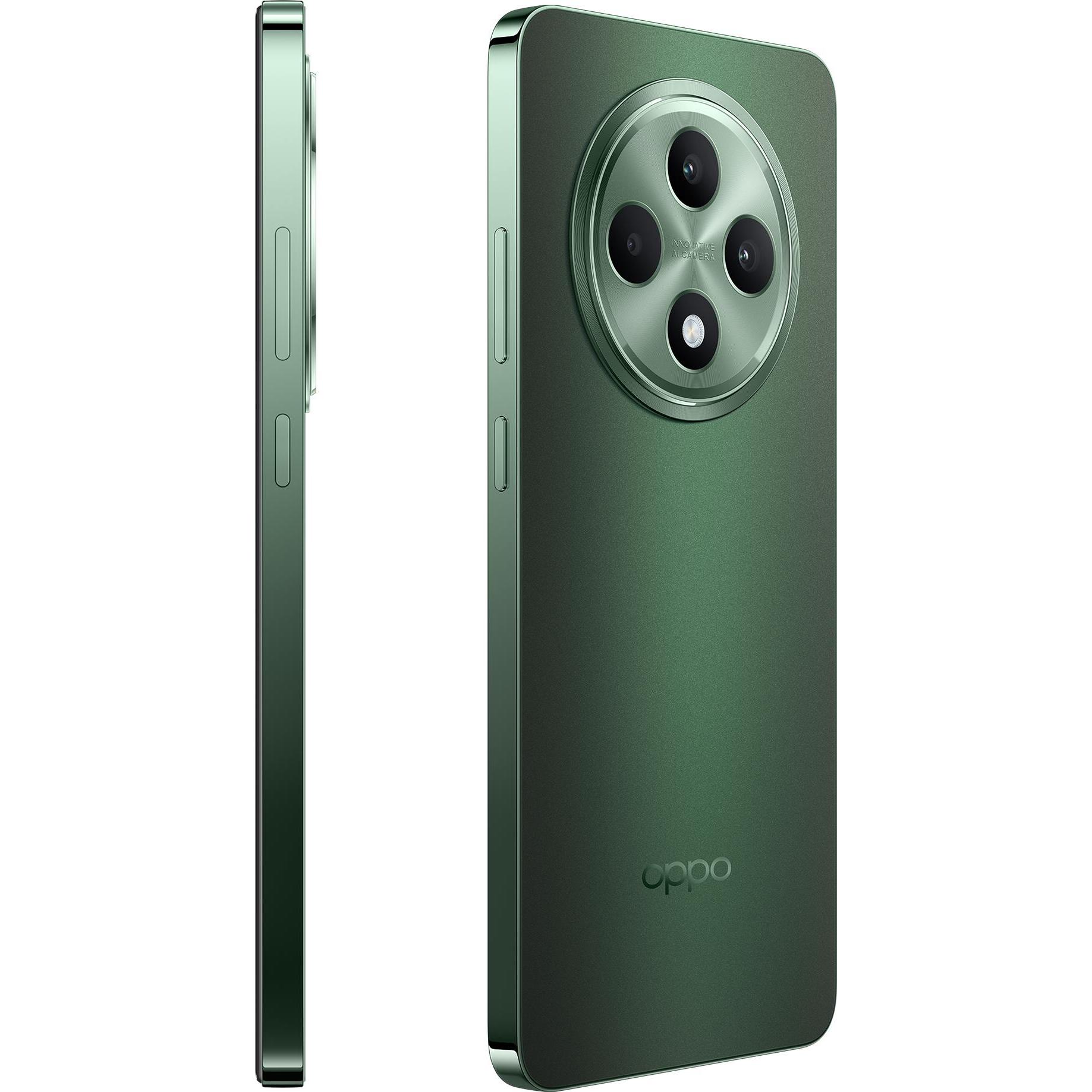 Thumbnail - OPPO Reno12 FS 5G (512 GB, Black Green, 6.65", Dual SIM, 50 Mpx, 5G), Smartphone, Grün