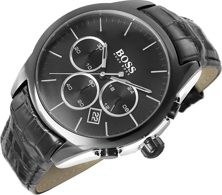 Immagine prodotto Hugo Boss Onice (Orologio da polso analogico, Cronografo, 44 mm)