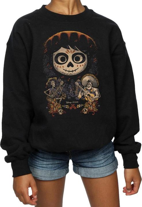 Produktbild Disney Coco Miguel Face Poster Sweatshirt Mädchen (116)