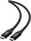 Image du produit C2G 2.5ft 0.8m USB 4.0 40G ABS USB IF Cert (0.80 m, 100 W)