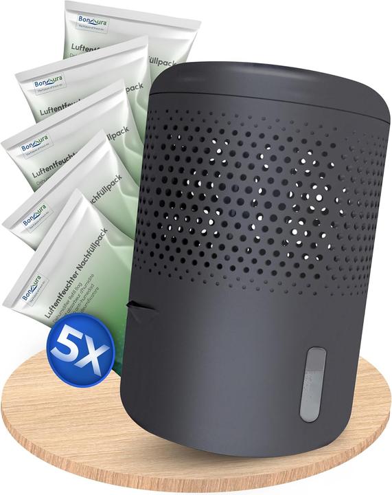 Produktbild BonAura Luftentfeuchter ohne Strom mit Nachfüllpack (23 m²)