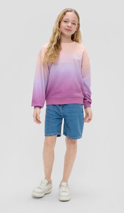 Produktbild s.Oliver Sweatshirt Smiley®-Sweatshirt aus Baumwollmix (M)