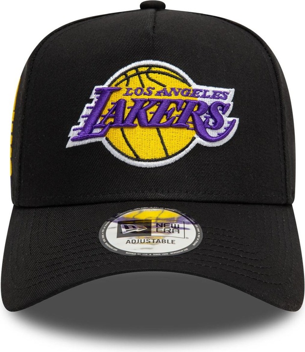 Actual product image New Era E-Frame Snapback Cap - SIDEPATCH Los Angeles Lakers (One size)