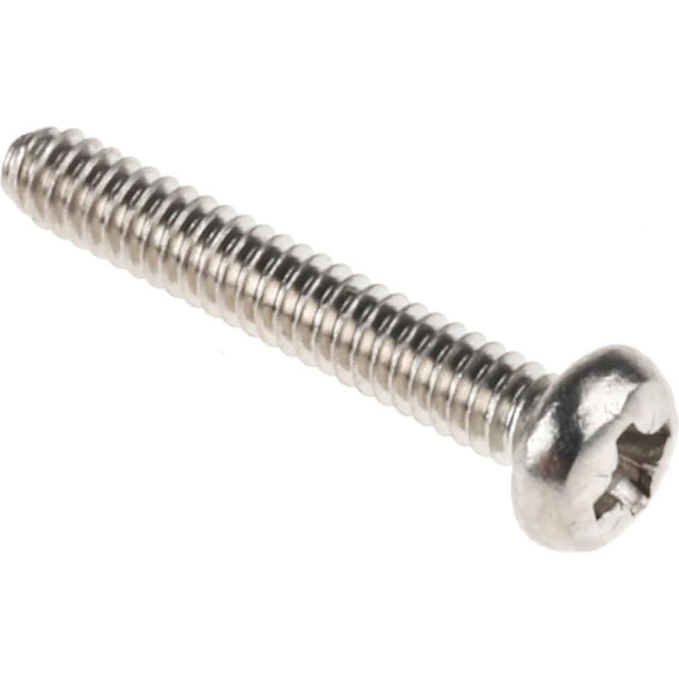 Rs Pro, Schrauben, Linsenkopf Pozidriv Schrauben, Edelstahl A2, M1.6 x 10mm (1 Schrauben pro Stück)