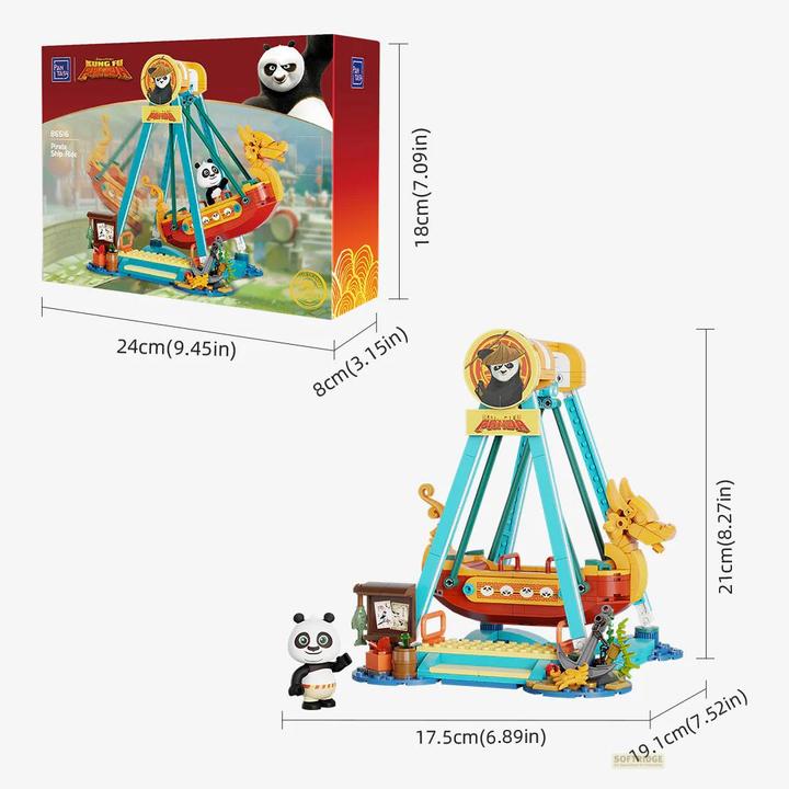 Produktbild Pantasy Kung Fu Panda™ Adventure Park Schiffschaukel