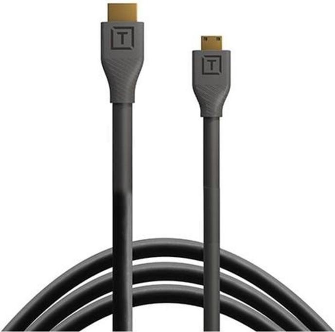 Produktbild Tether Tools Kabel TetherPro HDMI Mini zu HDMI 2.0, 4.6 m Schwarz (4.60 m, HDMI)