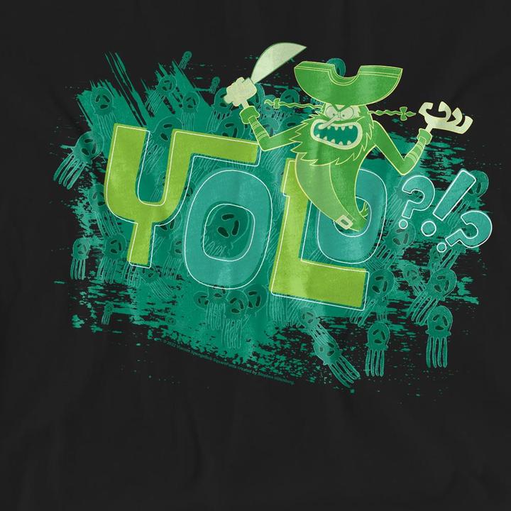 Actual product image Spongebob Squarepants Unisex Adult Yolo?!? T-Shirt (XXL)