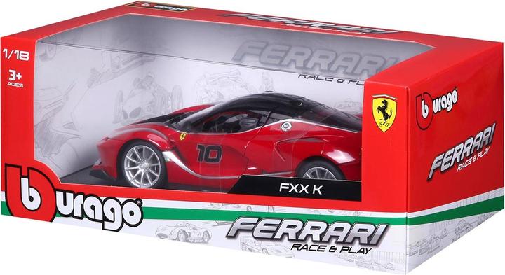 Actual product image Bburago 1:18 Model Car Ferrari FXX-K