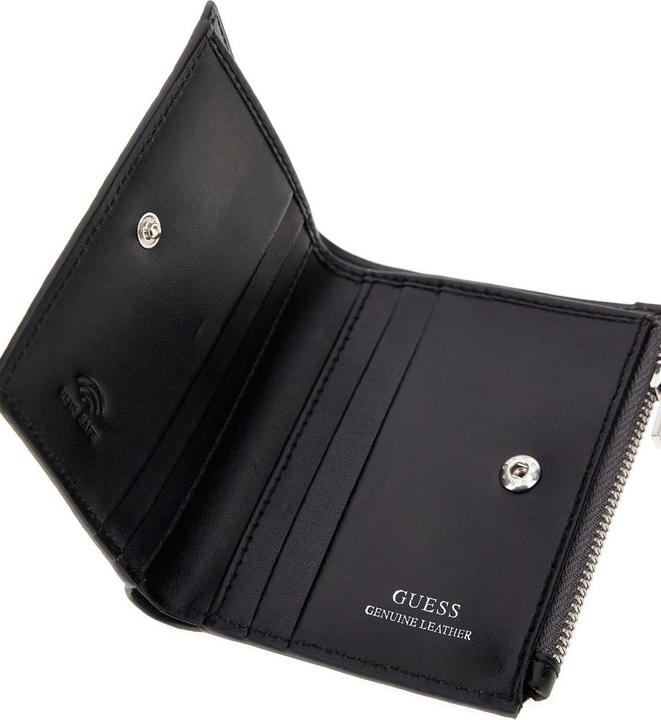 Actual product image Guess Milano Bifold Top Zip Wallet