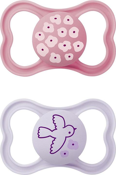 Actual product image MAM Supreme Silik 16+ pink 2pcs (2 x, from 16 m.)