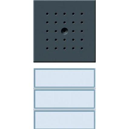 Gira, Klingel + Türsprechanlage, 126167 Audio-Intercom-System Anthrazit (Kabelgebunden)